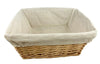 Storage Wicker Willow Baskets Natural Lining Make your own Gift Hamper