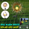 Garden LED Solar Lawn Light Waterproof Outdoor Decor Flame/Sun Flower Shape Lamp