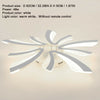 LED Crystal Ceiling Light Chandelier 5 Head Lamp Kitchen Bed Living Room Lights