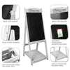 Vintage Sidewalk A-Frame Chalkboard Menu Sign Board Double Sided For Restaurant