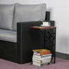 Small Sofa Side Table C Shaped Coffee End Table Living Room/Bedroom/L