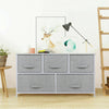 2/3/4/5 Drawer Fabric Cabinet of Drawer Cabinet Storage Unit Chest Table Bedside