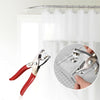 100X 9.5mm Studs Snap Popper Prong Pliers Ring Press Fasteners DIY Tool Kit UK