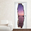 Walplus Wall Sticker 3D Serenity Door mural Decals Art Room Home Decorations