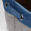 3/6Pcs Storage Baskets Foldable Linen Fabric w/ Handle Toy Clothes Organizer Box