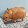 New Footstools Ottoman Animals Stool Large Hippo Pig Lovely Gift for Kids Adult