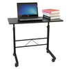 Portable Adjustable Laptop Table Stand Lap Room Sofa Computer Folding Desk Black