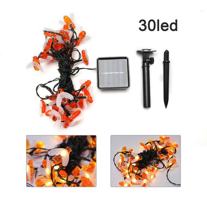 30/50/100 LED Solar Power Fairy Garden Lights String Outdoor Party Wedding Xmas