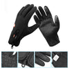 Mens Winter Warm Windproof Waterproof Anti-slip Thermal Touch Screen Ski Gloves