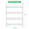 Metal Wall Door Mount Spice Herb Rack Holder Kitchen Cupboard Storage Organizer