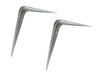 Shelf Brackets Grey Metal London Pattern Shelving Brackets Multiple Sizes