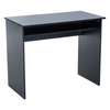Wooden Computer Desk Black Home Office Space Saving Workstation Study Table