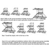 DIY Multi Tier Iron Flower Rack Plant Pot Stand Shelves Bonsai Display