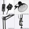 E27 Bulb Swing Arm Architect Lamp Office Study Desk Lamp Clamp on Table Lamp UK