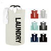 Collapsible Fabric Laundry Hamper, Foldable Clothes Bag, Washing Bin Basket