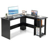 L-Shaped Corner Computer Desk PC Table Writing Desk Workstation Home Office