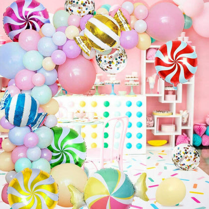 UK DIY CONFETTI BIRTHDAY BABY SHOWER BALLOON GARLAND ARCH KIT DECORATION SET