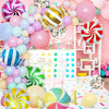 UK DIY CONFETTI BIRTHDAY BABY SHOWER BALLOON GARLAND ARCH KIT DECORATION SET