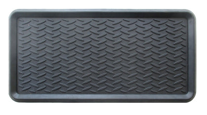 Flexible Non-Slip Indoor Outdoor Rubber Heavy Duty Washable Boot Tray 40 x 80cm