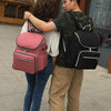 Baby Diaper Nappy Mummy Changing bag Backpack Set Multi-Function Hospital Bag U