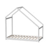 Single Bed Wooden Frame Kids Sleeper Pine House Low Children Toddler Floor Bed