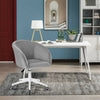 Cushioned Velvet Home Office Chair Swivel Computer Desk Chair Adjustable Modern