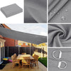 Heavy Duty Sun Shade Sail Garden Patio Awning Canopy 98%uv Protect Waterproof UK