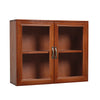 Vintage Wall Mounted Cupboard Wooden Storage Cabinet Rustic Display Shelf Unit