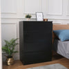 Modern Bedside Table Cabinet Chest of Drawers Nightstand 2/3/4 Drawers Bedroom