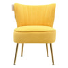 Scallop Back Armchair Lotus Petal Tub Seat Lounge Occasional Accent Sofa Chair