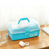 3 Tier First Aid Health Medicine Organizer Emergency Empty Storage Box Home Use