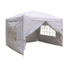 3x3m Pop Up Gazebo Marquee Outdoor Garden Party Tent Canopy 4 Side Panels New