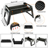 Portable BBQ Barbecue Grill Fire Pit Camping Charcoal Patio Garden Outdoor Party