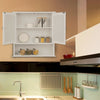 Bathroom Wall Cabinet Storage Mirror Cupboard with Shelf Mounted MDF Organizer