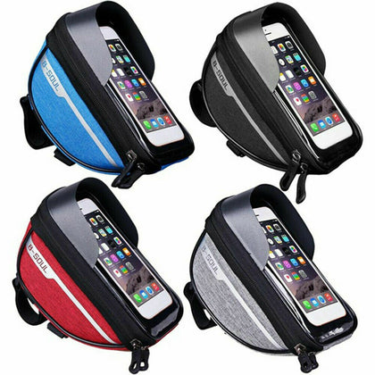 MTB Bicycle Waterproof Phone Case Mount Holder Motor Bike For All Mobile Phone