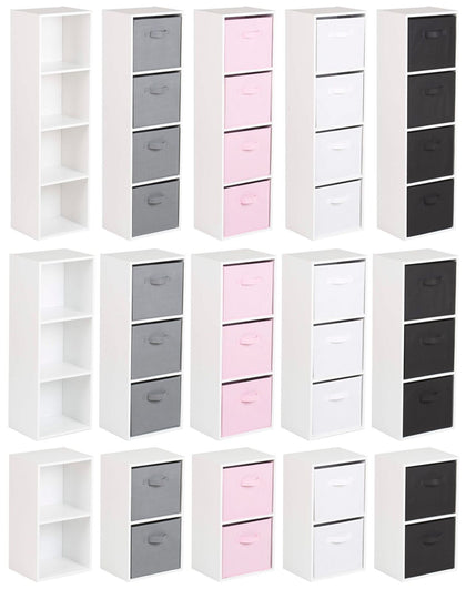 Cube Storage Unit White