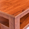 Wood Dining Table and 2 Bench Set Breakfast Nook Kitchen Furniture Cherry Wood