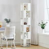 6 Rotating Cubes Shelf Bookcase Shelving Unit Display Storages Rack Office Home
