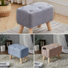 Home Entrance Bench Shoes Change Pouffe Seat Stool Home Hallway Chair Footstool