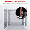 LED Bathroom Mirror Cabinet with Lights Bluetooth Shaver Socket Storage Cupboard