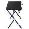 Gaming Computer office Desk Table with Cup Holder & Headphone Hook Ergonomic UK
