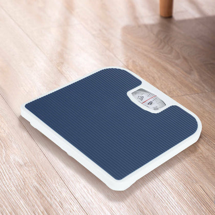Accurate Mechanical Dial Bathroom Scales Weighing Scale Body Weight Blue