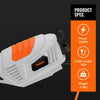 VonHaus 2 in 1 Grass Trimmer & Brush Cutter 1000W – 38cm Max Cutting Width