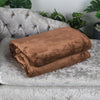 2MX2.4M King Size Warm Soft Faux Fur Fleece Throw Mink Large Sofa Bed Blanket