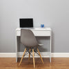 Simple Budget Computer Desk Wooden Small Table With Sliding Drawer Tray