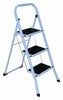 2/3/4 Step Ladders Portable Compact Folding Metal Ladder Stool Heavy Duty Steel