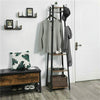 Industrial Vintage Garment Clothes Rail Metal Rack Home Hanging Display Stand