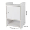 Small Bedside Table Cabinet Shelving Nightstand Storage Furniture Shelf Cupboard