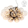 Modern Indoor / Outdoor 20x Clear Globe Festoon Chain String Lights Lighting