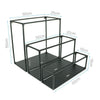 3Pcs Vintage Wall Unit Retro Industrial Style Metal Shelf Rack Storage Display